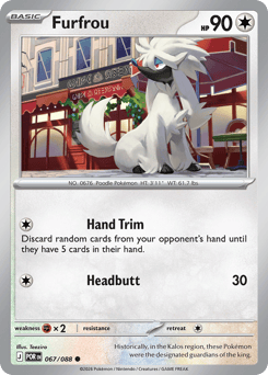 Pokemon Perfect Order Furfrou - 67