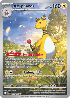 Pokemon Chaos Rising Ampharos - 90