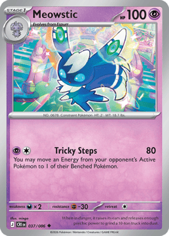 Pokemon Chaos Rising Meowstic - 37
