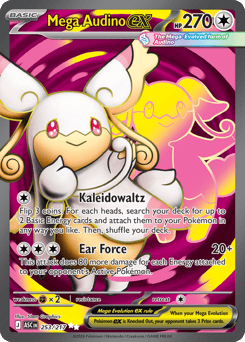 Pokemon Ascended Heroes Mega Audino ex - 253