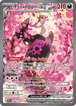 Pokemon Ascended Heroes Fezandipiti ex - 288