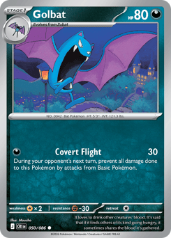 Pokemon Chaos Rising Golbat - 50