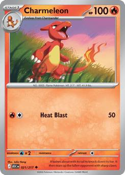 Pokemon Ascended Heroes Charmeleon - 21