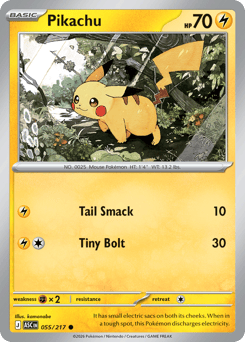 Pokemon Ascended Heroes Pikachu - 55