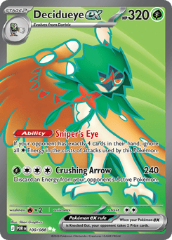 Pokemon Perfect Order Decidueye ex - 100