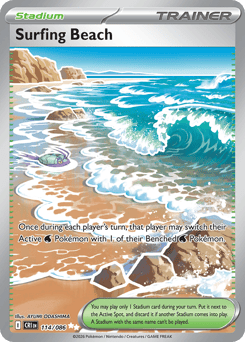Pokemon Chaos Rising Surfing Beach - 114