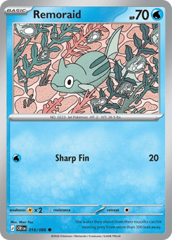 Pokemon Chaos Rising Remoraid - 16