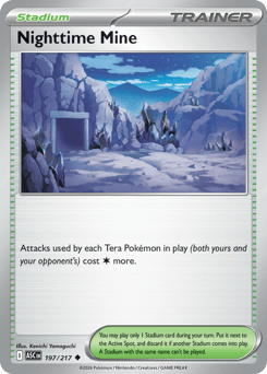 Pokemon Ascended Heroes Nighttime Mine - 197
