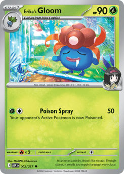Pokemon Ascended Heroes Erika's Gloom - 2