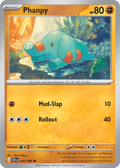 Pokemon Chaos Rising Phanpy - 44