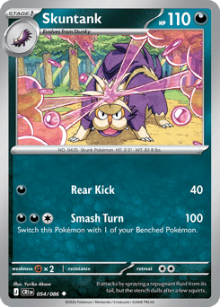 Pokemon Chaos Rising Skuntank - 54