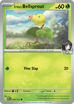 Pokemon Ascended Heroes Erika's Bellsprout - 4