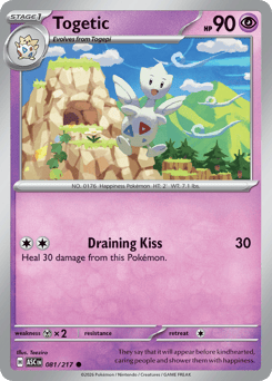 Pokemon Ascended Heroes Togetic - 81