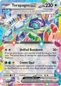 Pokemon Ascended Heroes Terapagos ex - 179