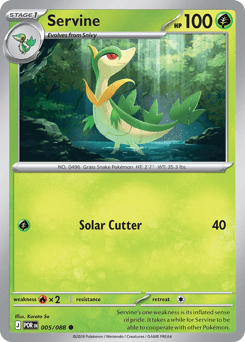 Pokemon Perfect Order Servine - 5