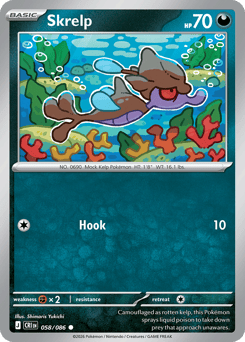 Pokemon Chaos Rising Skrelp - 58