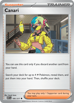 Pokemon Ascended Heroes Canari - 185