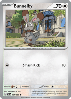 Pokemon Perfect Order Bunnelby - 64