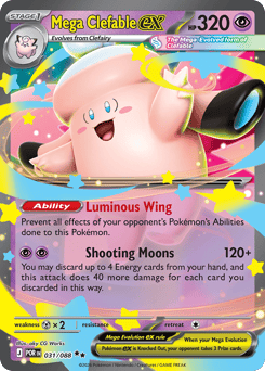 Pokemon Perfect Order Mega Clefable ex - 31