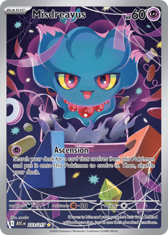 Pokemon Ascended Heroes Misdreavus - 233