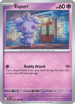 Pokemon Chaos Rising Espurr - 36