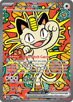 Pokemon Perfect Order Meowth ex - 121