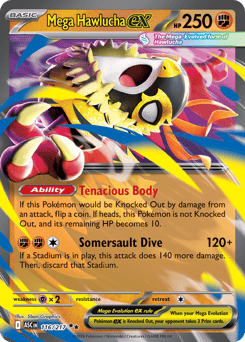 Pokemon Ascended Heroes Mega Hawlucha ex - 116