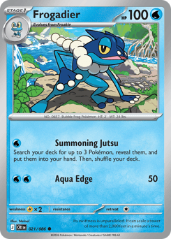 Pokemon Chaos Rising Frogadier - 21