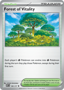 Pokemon Ascended Heroes Forest of Vitality - 188