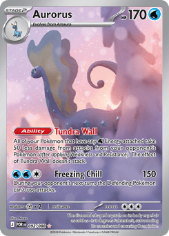 Pokemon Perfect Order Aurorus - 92