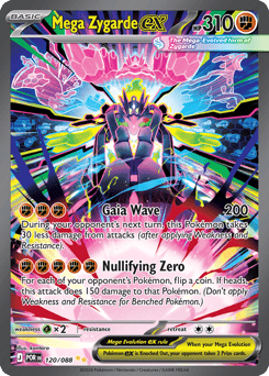 Pokemon Perfect Order Mega Zygarde ex - 120