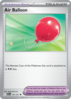 Pokemon Ascended Heroes Air Balloon - 181