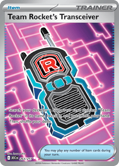Pokemon Ascended Heroes Team Rocket's Transceiver - 263