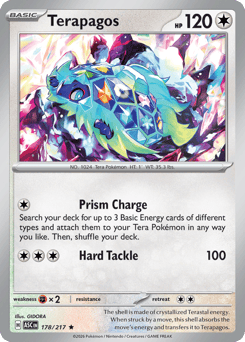 Pokemon Ascended Heroes Terapagos - 178