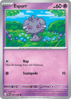 Pokemon Perfect Order Espurr - 33