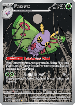 Pokemon Ascended Heroes Dustox - 220