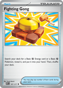 Pokemon Ascended Heroes Fighting Gong - 187