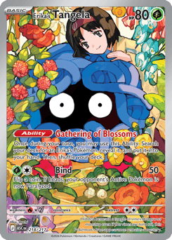 Pokemon Ascended Heroes Erika's Tangela - 218