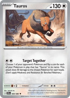 Pokemon Chaos Rising Tauros - 69