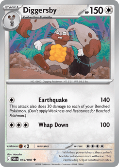 Pokemon Perfect Order Diggersby - 65