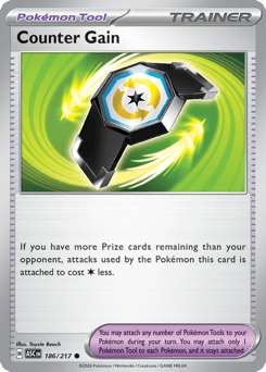 Pokemon Ascended Heroes Counter Gain - 186