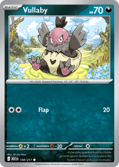 Pokemon Ascended Heroes Vullaby - 138