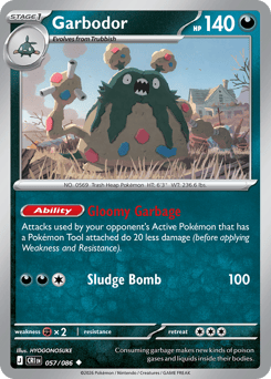 Pokemon Chaos Rising Garbodor - 57