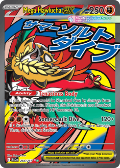 Pokemon Ascended Heroes Mega Hawlucha ex - 268