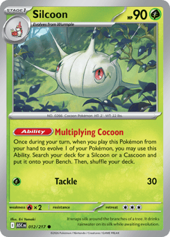 Pokemon Ascended Heroes Silcoon - 12