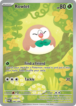 Pokemon Perfect Order Rowlet - 90