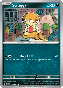 Pokemon Ascended Heroes Scraggy - 134