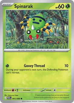 Pokemon Perfect Order Spinarak - 1