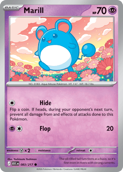 Pokemon Ascended Heroes Marill - 83