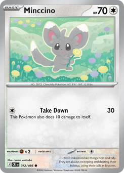Pokemon Chaos Rising Minccino - 72